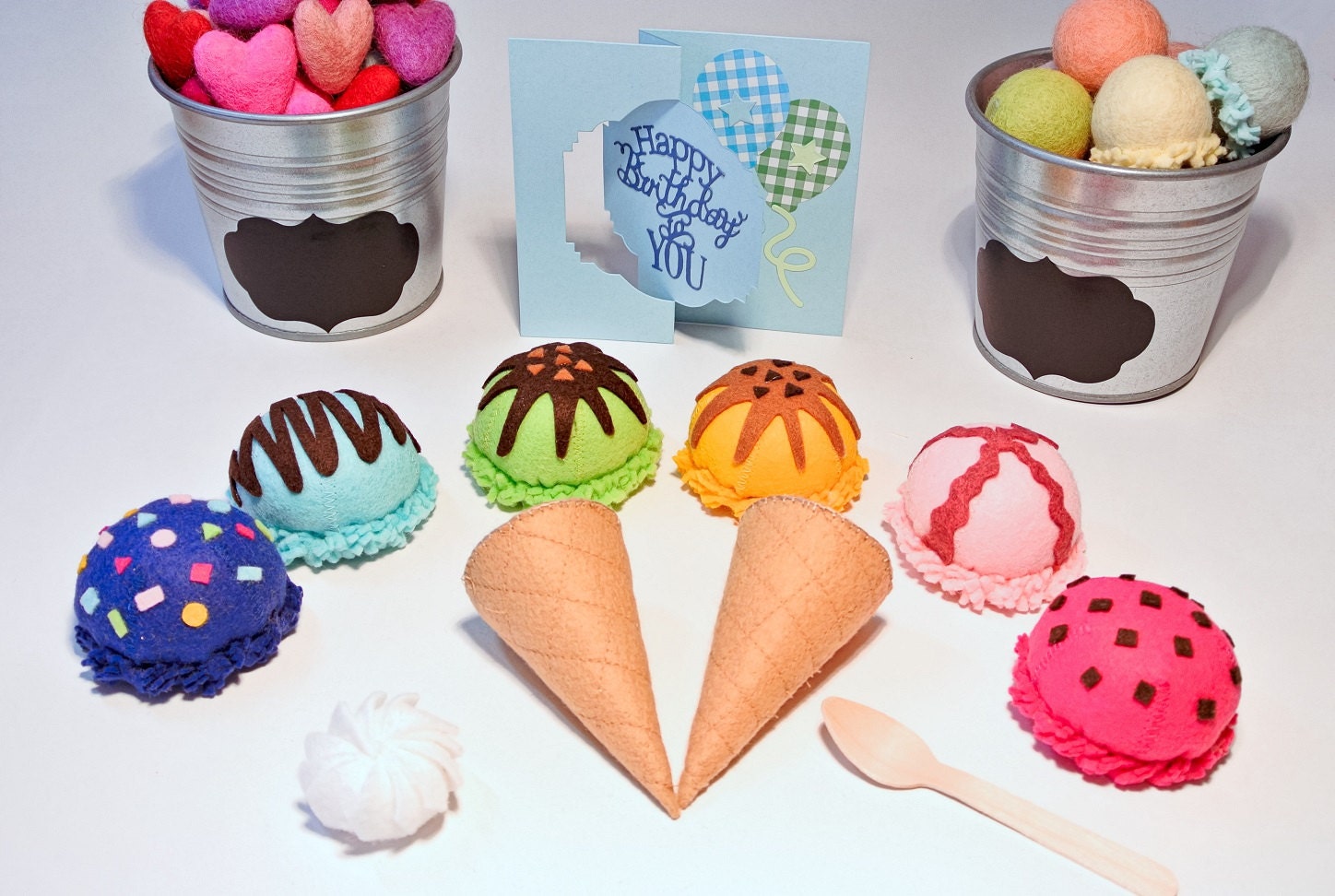 Ice Cream DIY Felt Kit — DIY Craft Kits for Every Skill Level