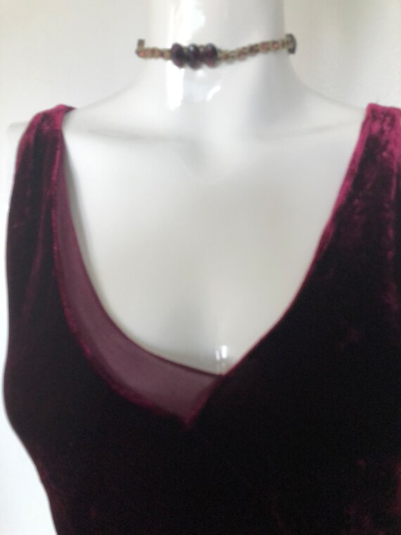 Slip dress silk and rayon made in Hong Kong - image 3