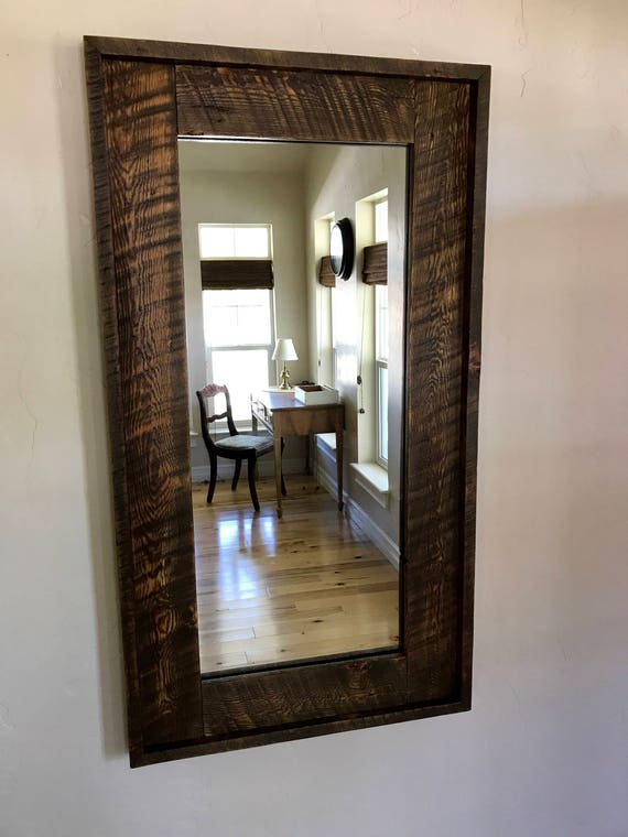 Beautiful Large Barnwood Mirror