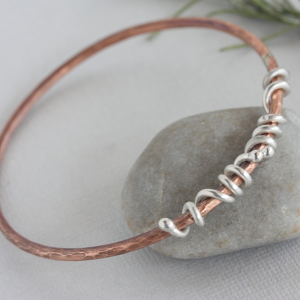 Copper Wire Bracelet Etsy