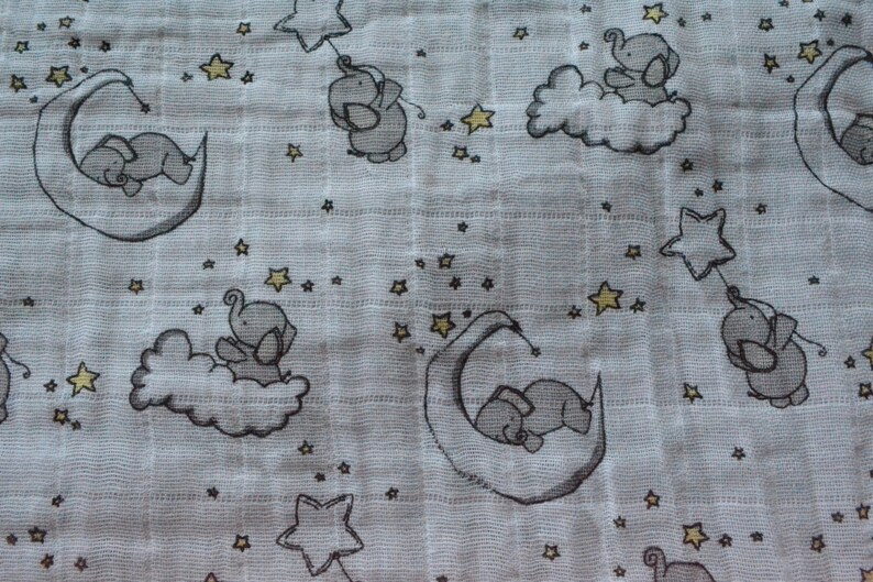 Baby Elle Double Gauze/minky Blanket. Etsy