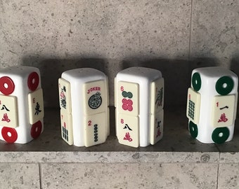 Mah Jongg Salt & Pepper Shakers