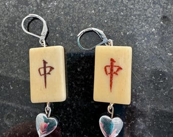 Mah Jongg Earrings