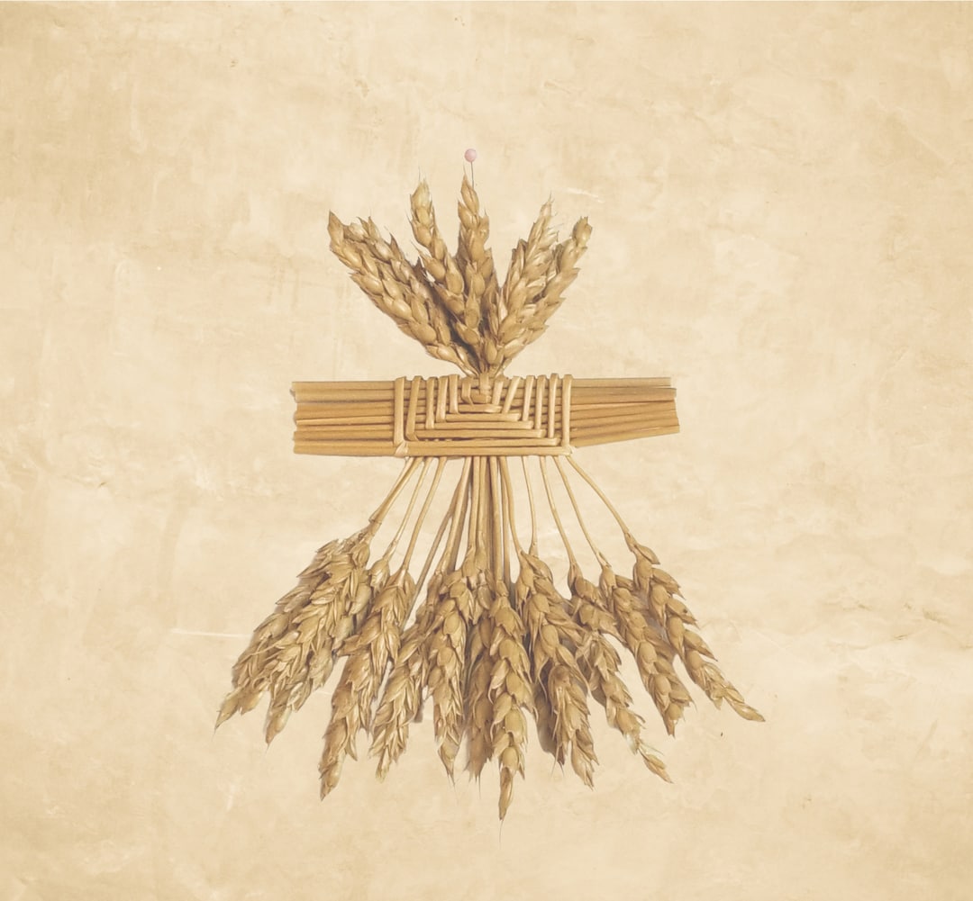 Wheat Weaving Corn Dolly Straw Wall Decor Arabic Cage Maiden Harvest