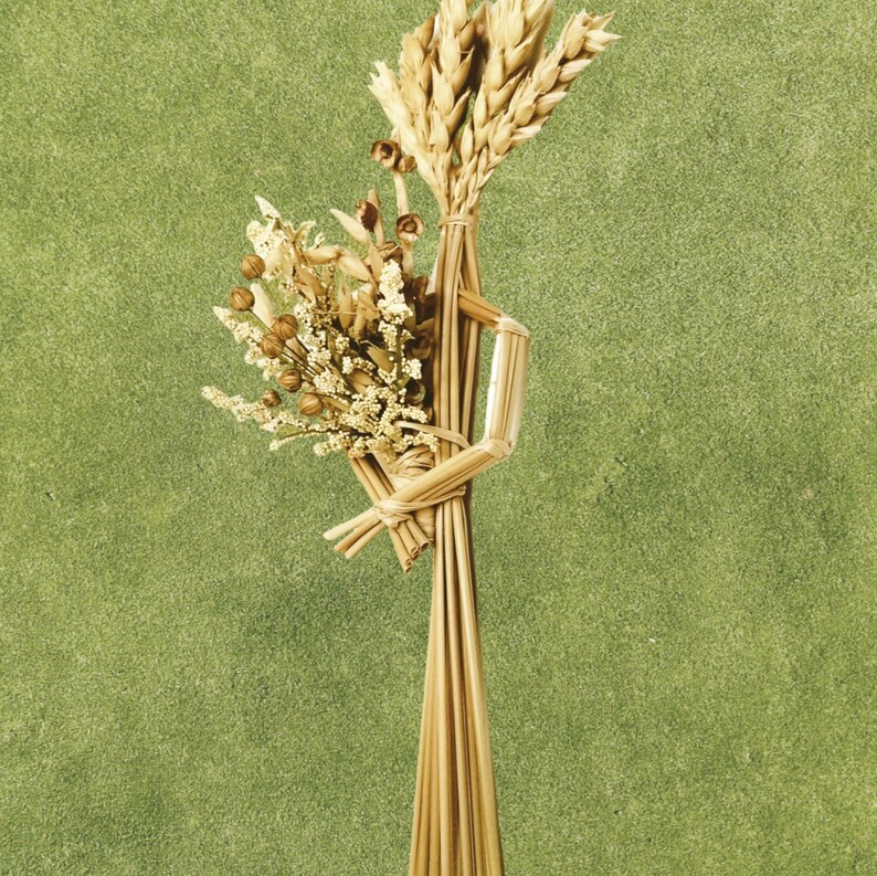 Wheat WeavingSpringtime Maidenwall decorstraw artcorn Etsy