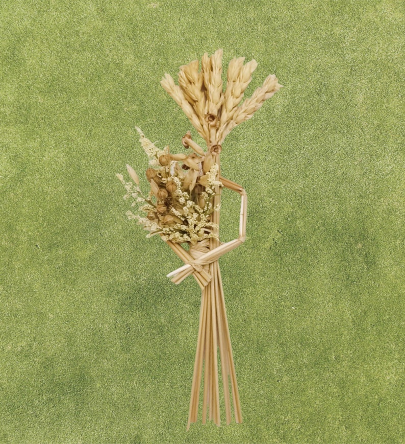 Wheat WeavingSpringtime Maidenwall decorstraw artcorn Etsy