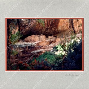 The Castle Cliff Dwelling, Southeast Utah, Ready for 11 x 14 Frame image 1