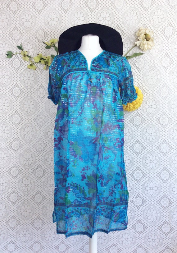 sparkly smock dress