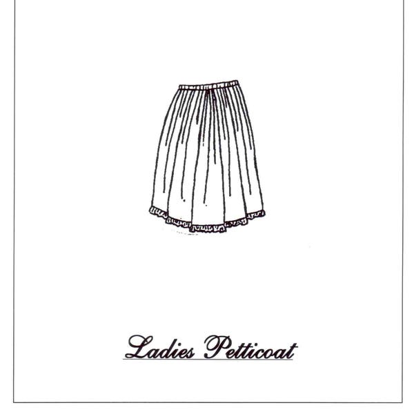 Ladies Petticoat / Half Slip Sewing Pattern - by The King's Daughters - #1602