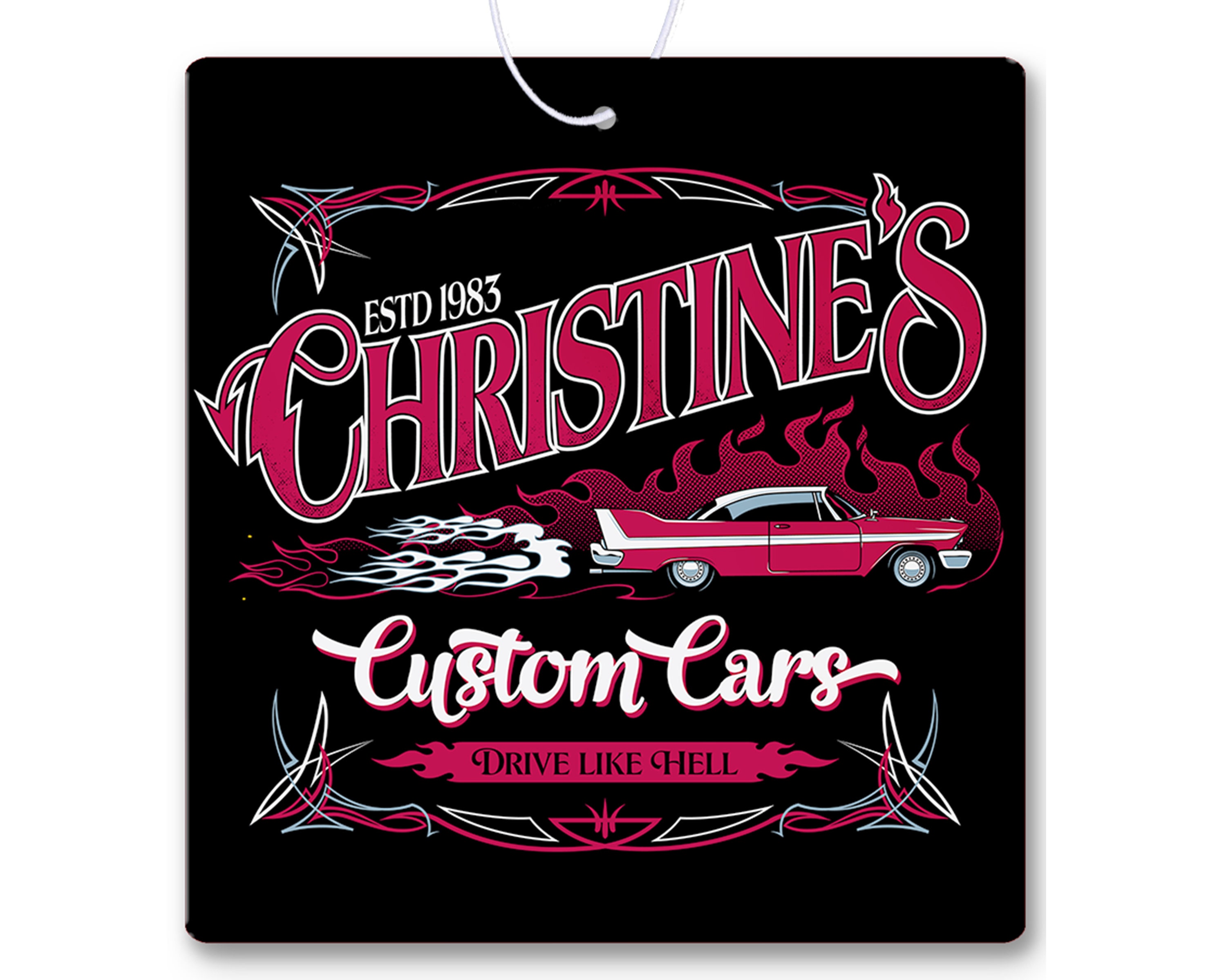 Stephen King Christine Darnell's Auto Sticker for Sale by addieixmarie