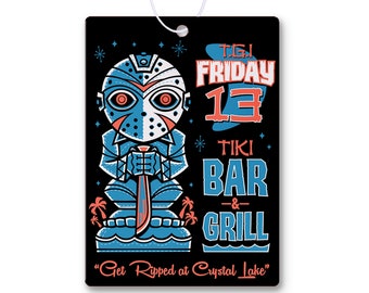 Friday The 13th Tiki Bar Air Freshener