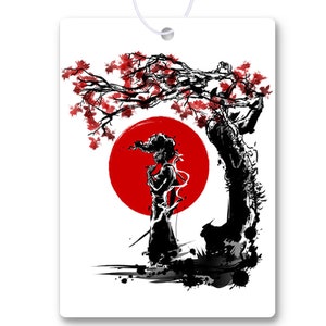 Afro Under The Sun Afro Samurai Manga Anime Air Freshener