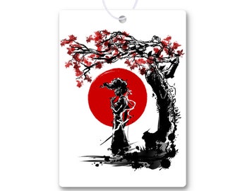 Afro Under The Sun Afro Samurai Manga Anime Air Freshener