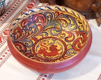 Telemark Norwegian Standing Lion Ale Bowl     E199