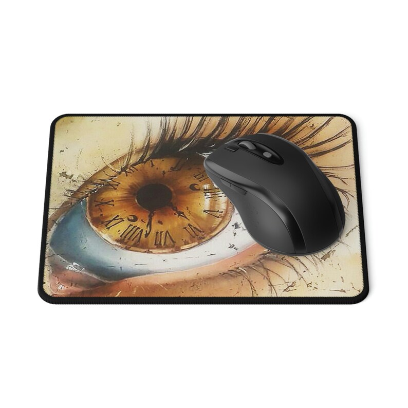 Eye of Time Art Print Mouse Pad Non-slip Mouse Pad Beautiful - Etsy