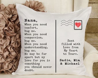 Download Grandma Hug Pillow Etsy