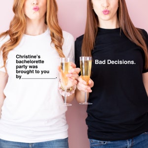 Chemises de demoiselle d'honneur| Cartes Contre L'humanité T-shirts | Chemises de fête de mariage| Chemises mariée célibataire | Chemises de mariée amusantes