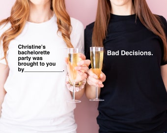 Bridesmaid Shirts| Cards Against Humanity Bachelorette Shirts| Wedding Party Shirts| Bachelorette Bride Shirts| Funny Bridal Party Shirts