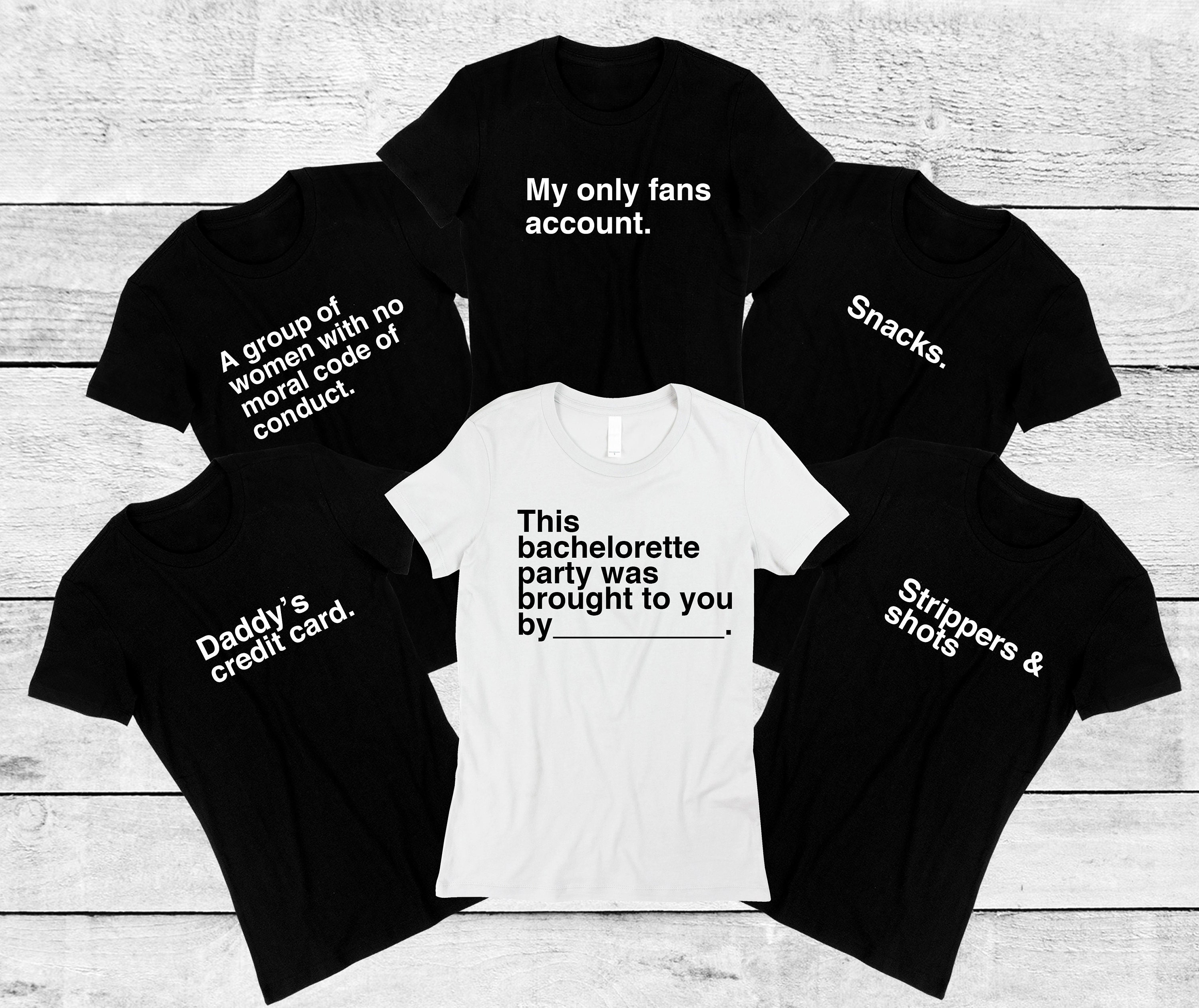 Bridesmaid Shirts Cards Against Humanity Bachelorette Shirts - Etsy