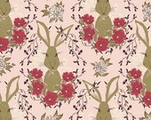 Art Gallery Fabric, Forest Floor, In the Thicket Dawn, Bonnie Christine, pic 8 quot square, LINKS to more, 100 cotton quilting fabric z1