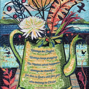 Continua a pregare di Jamie Poole, edizione limitata. Poesie, dipinto murale, firmato, Jamie Poole, stampa, giclée, arredamento per la casa, moderno,