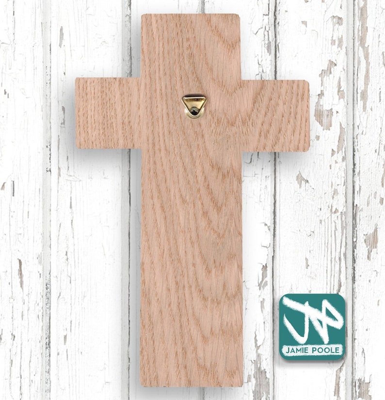 I Rose Went Forth and Followed Thee, Cross, Prayer, Christian, Wall art, Hanging, Wooden, Decorative, Jamie Poole image 3