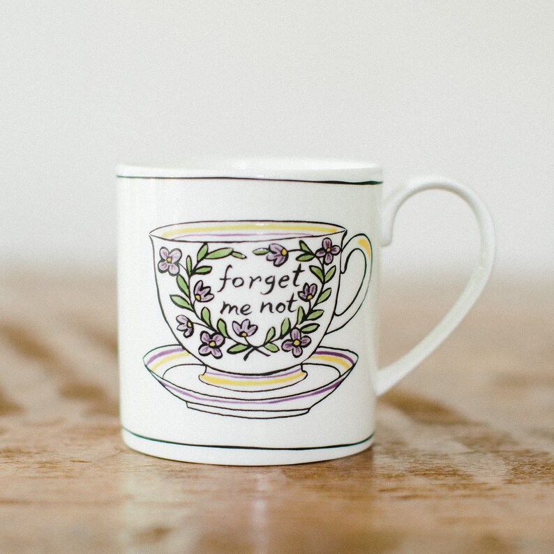 Remembered Tea Set Sympathy Gift Box for Family Member Loss Etsy