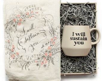 Sympathy Gift Box | I Will Sustain You | Thinking of You Care Package | Sympathy Gift | Bible Verse Gift | Gift For Her | Gift For Mom