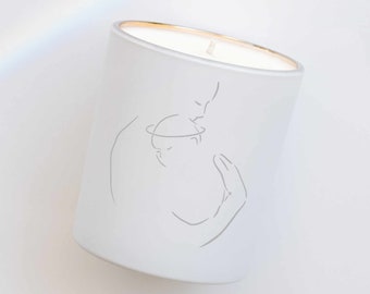 I Carry You in My Heart Memorial Candle | Miscarriage Gift | Soy Candl | Gift For Her | Gift For Mom | Gift For Sister | Sympathy Gift |