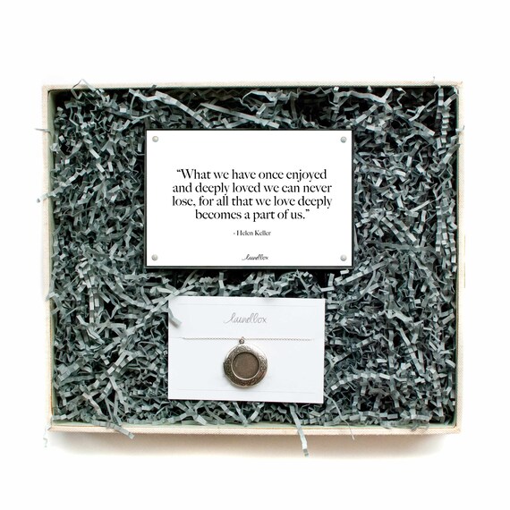 Deeply Loved Sympathy Gift Box For Family Member Loss Etsy