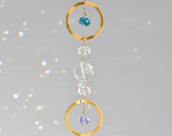 Memorial Birthstone Sun Catcher: Personalized Remembrance Gift