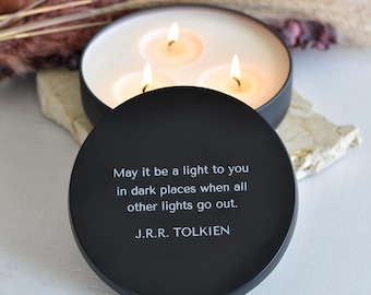 Light in Dark Places Candle