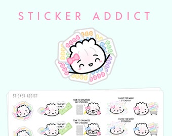 Girl sticker | Etsy