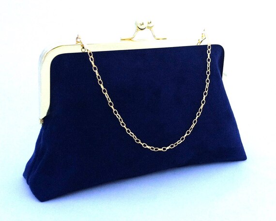 blue purse