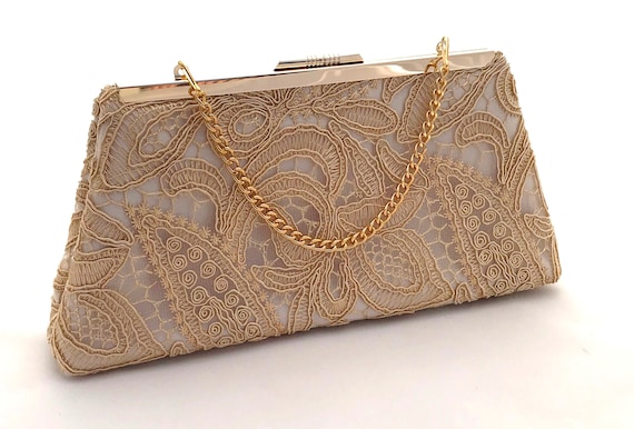 Gold cocktail purse Clearance