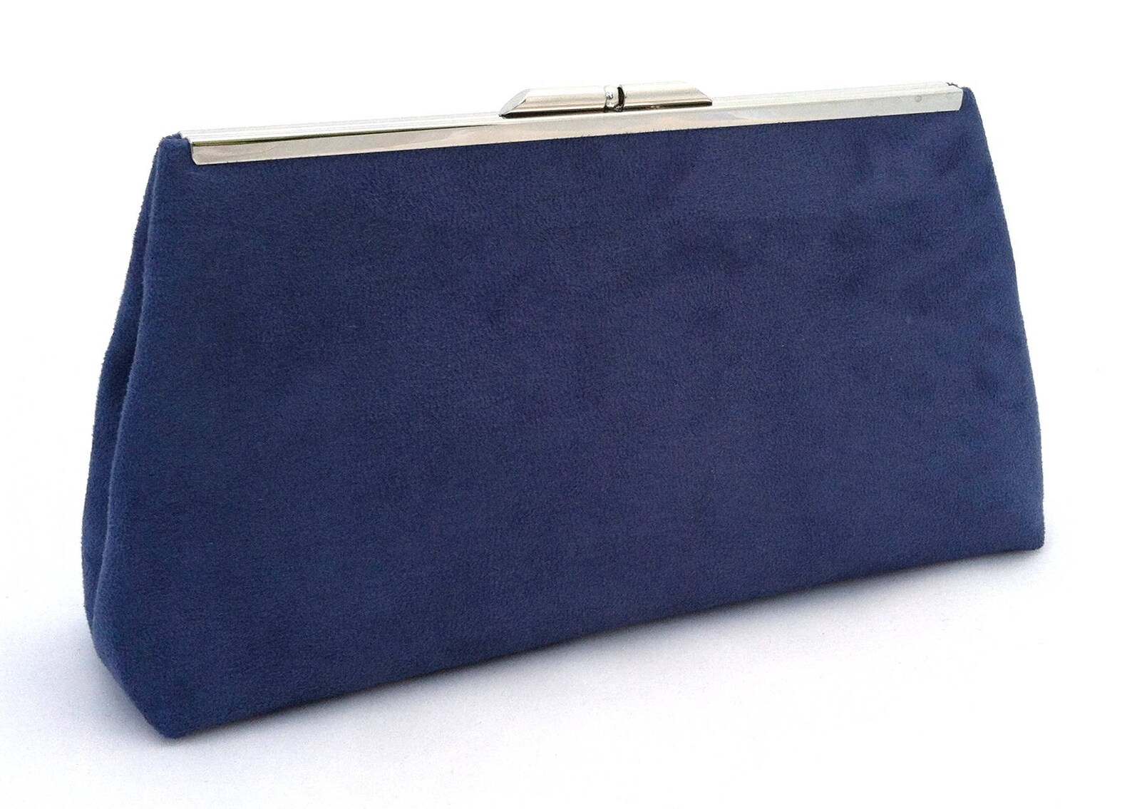 Cobalt Blue Ultra Suede Handbag Purse Cobalt Blue Suede Etsy
