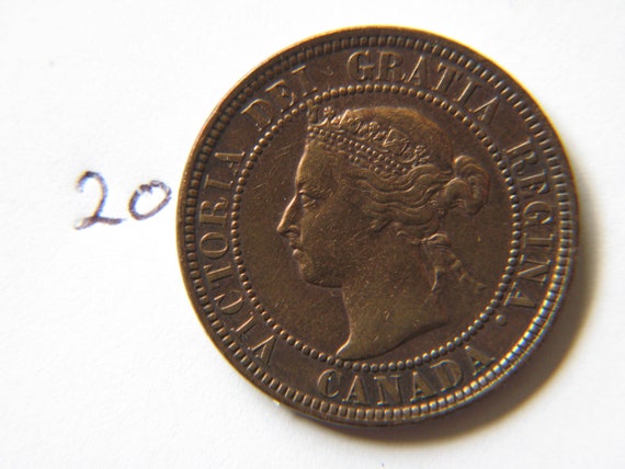 ANTIQUE COLLECTOR 1917 LARGE ONE CENT CANADA PENNY GEORGE V COIN