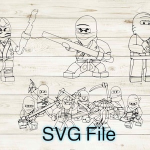 Ninja svg download , toy figure, ninjago,