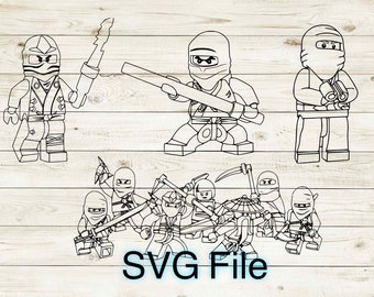 Ninja svg download , toy figure, ninjago,