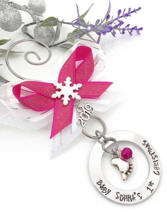 granddaughter's first christmas ornament