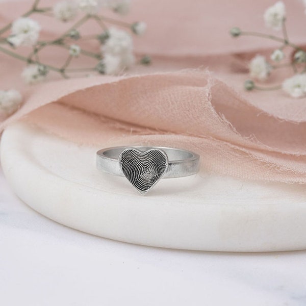 Fingerprint Ring - Etsy