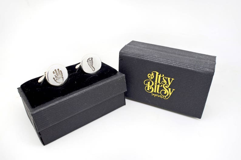 Personalised Cufflinks For Fathers Day Gift, Handmade Personalised Keepsake Gift image 3