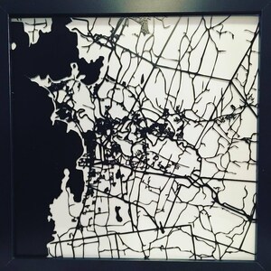Custom  Vinyl Road Map