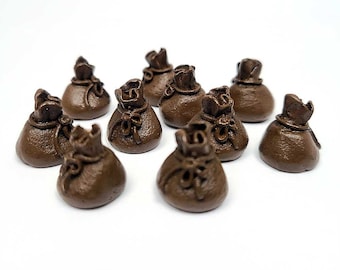 Leather Bag Tokens (set of 10)