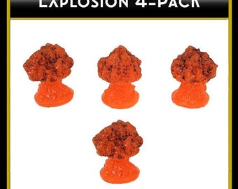 Explosion (set of 4)