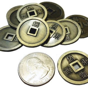 Feudal Japan Gold Coins (set of 10) - Etsy