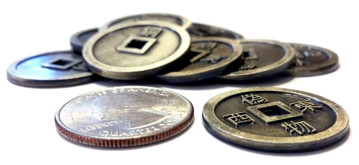 Feudal Japan Gold Coins (set of 10) - Etsy