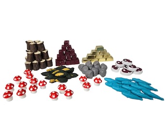 Stone Age™ compatible Deluxe Token Bundle V2 (set of 109)