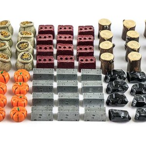 Charterstone™ compatible Deluxe Token Bundle (set of 72)
