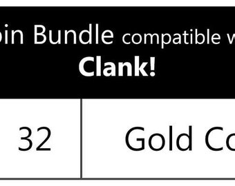 Clank!™ compatible Metal Coin Bundle (set of 32)